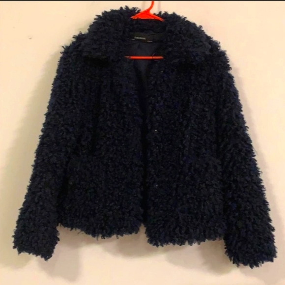 NWOT Zara Teddy Coat - Picture 2 of 4
